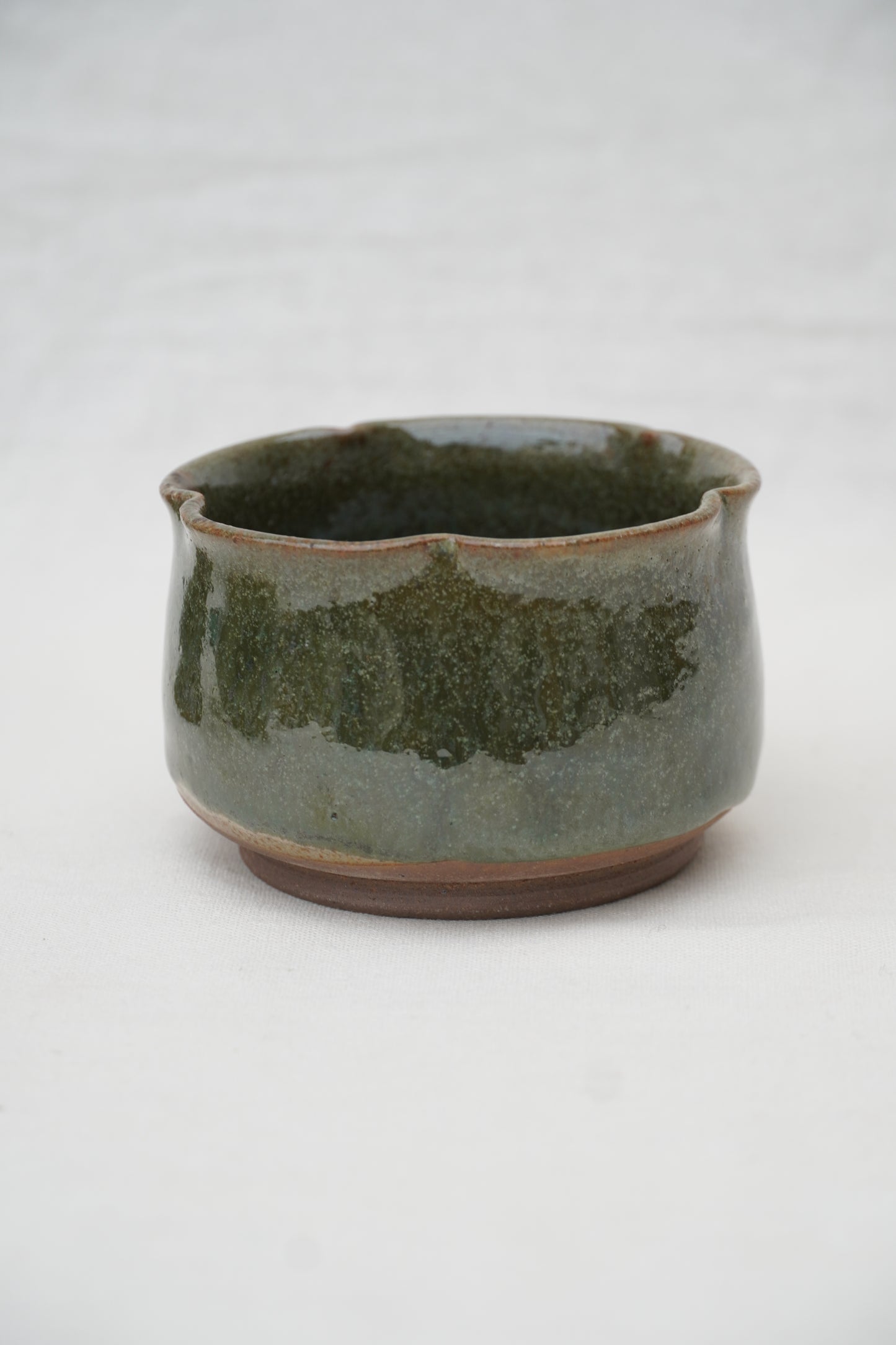 Set Matcha Floral en Verde Bosque